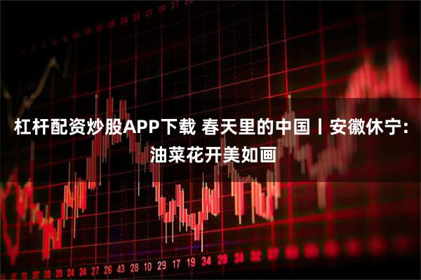 杠杆配资炒股APP下载 春天里的中国丨安徽休宁: 油菜花开美如画